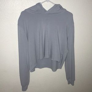 brandy melville blue hoodie
